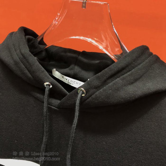 Givenchy男裝 紀梵希19/20FW新款 最高品質 夜光印花連帽衛衣 男士秋季新款單品  tzy2294